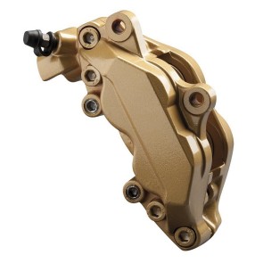 FOLIATEC 2165 VERNICE PINZE FRENO SET DA 3 COMPONENTI ORO METALLICO