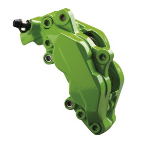 FOLIATEC 2166 VERNICE PINZE FRENO SET DA 3 COMPONENTI VERDE